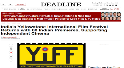 Clipping of the Deadline article
